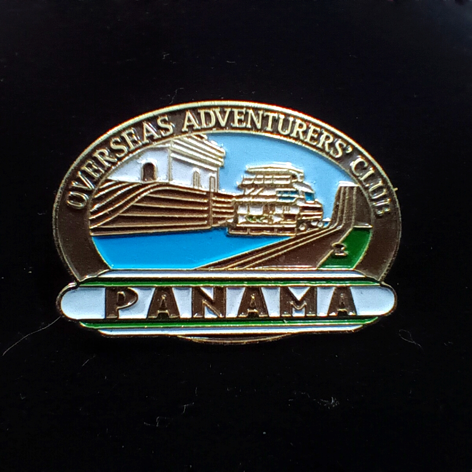 Panama Vintage Travel Pin 12$